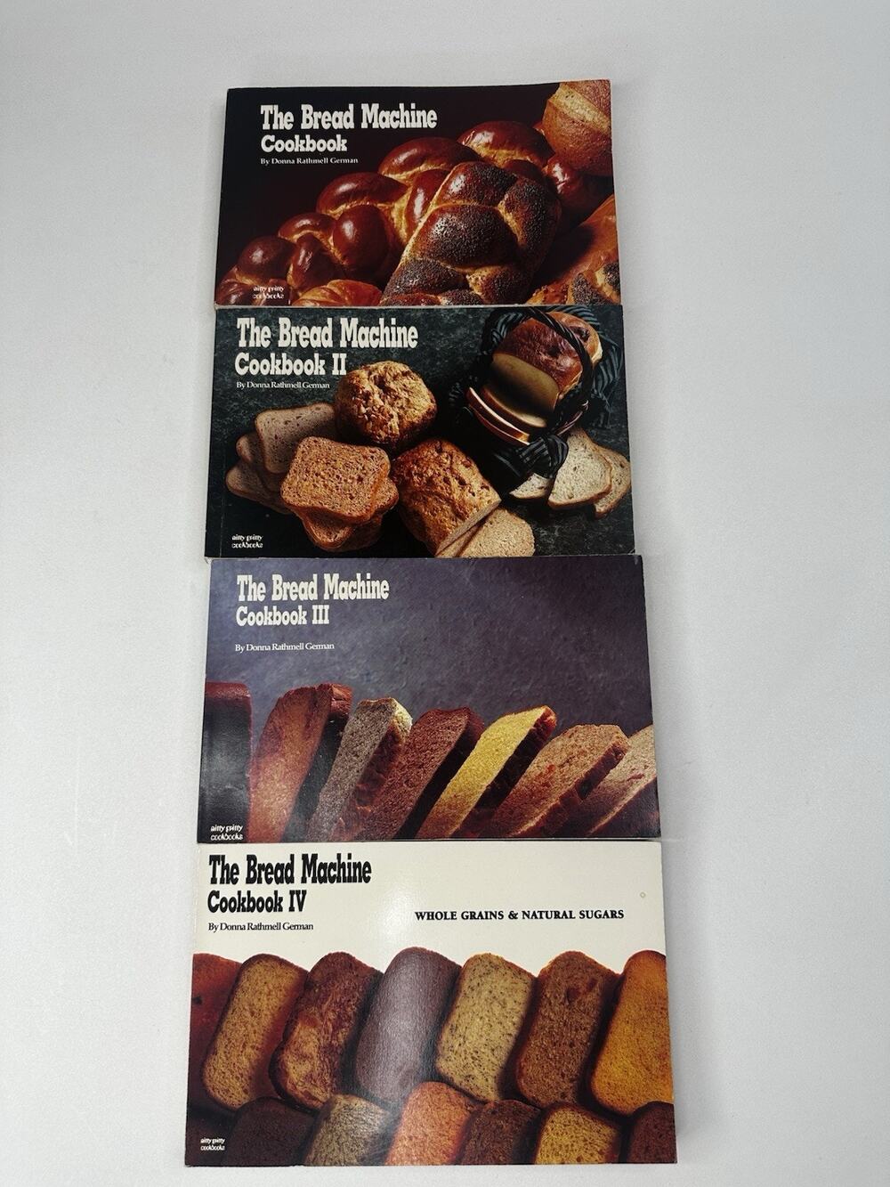 The Bread Machine Cookbook vols. 1-4 Donna Rathmell German Paperback Homestead